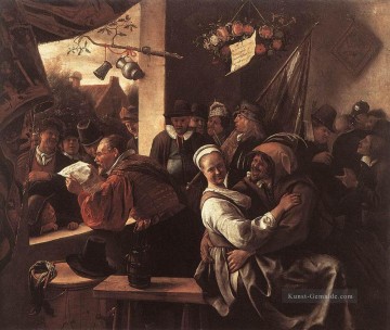  maler - Die Rhetoriker Holländischen Genre Maler Jan Steen